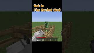 【Minecraft】MOBをバケツに入れられる！？便利MOD『Get In The Bucket Mod』の紹介【MOD紹介】#shorts