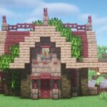 【マインクラフト】Ver.1.19で追加された素材を使った小さな家の作り方【Minecraft】How to Build a Ver.1.19 Build【マイクラ建築】