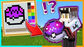 【マイクラ】描いたポケモンのアイテムがゲットできる世界がヤバすぎた！？【ゆっくり実況】【まいくら・マインクラフト】