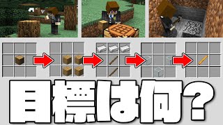 クラフトだけでマイクラの行動読める説？！【マイクラ】