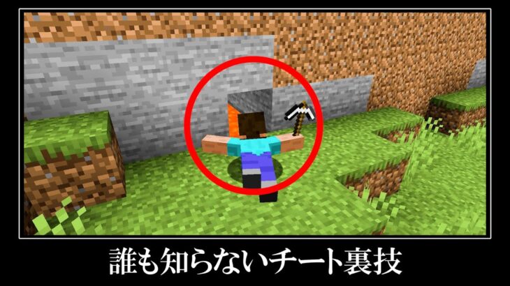 【衝撃】マインクラフトの隠されたバグ裏技＆小ネタ９選