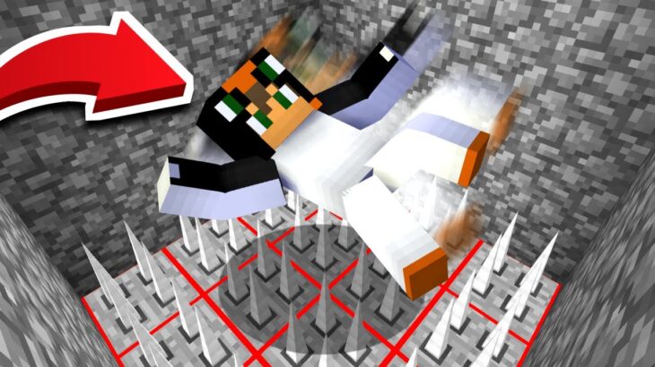 がくめん vs 最強トラップハウス【マインクラフト】