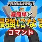 【マイクラスイッチ版】簡単に最強になれるコマンド【マインクラフト/最新1.19対応】