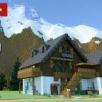 【マインクラフト】山岳に拠点を建築します！スイスの高原風 #7【統合版(BE)】