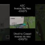 Anvil to Carpet Inverse Nix Neo【DoubleTap】#minecraft #pe #マイクラ #マイクラパルクール