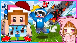 絵を描いたら現実になる世界でイタズラをしまくるドッキリ✨🖼【 マイクラ / Minecraft 】