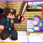 ニセモノの警察官が家に来た！？騙されずに捕まえようとした結果！？【 マイクラ / まいくら / Minecraft 】【都市伝説】