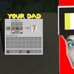 Minecraft but I can craft your dad  #shorts​ #Minecraft​