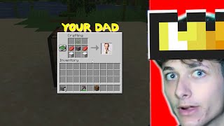 Minecraft but I can craft your dad  #shorts​ #Minecraft​