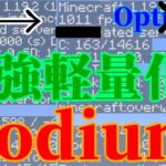 【Minecraft】最新Ver1.19.2対応！超最強軽量化MOD『Sodium』を紹介していく！！【MOD紹介】【FabricMOD】【ゆっくり】