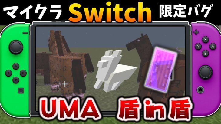 Switch限定でバグリ散らかしてるマイクラ統合版【1.19.20】の呪い