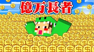 最強の億万長者になる方法【まいくら・マインクラフト】