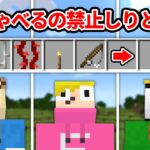 一言もしゃべらずにしりとりを完成させるマインクラフト【マイクラ】