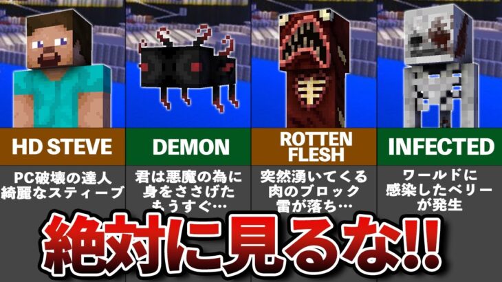 マイクラの隠された都市伝説【ゆっくり解説】