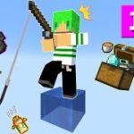 【マインクラフト】『最強のアイテム』が釣れる水があれば1マスでも余裕でエンドラ倒せんじゃね…？