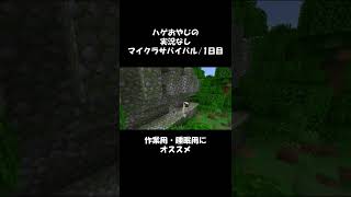 【ASMR】ハゲおやじのマイクラ無言実況1日目アップしました【作業用・睡眠用】 #shorts