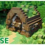 【マインクラフト】かわいいドーム型の家の作り方【マイクラ建築講座/Minecraft】