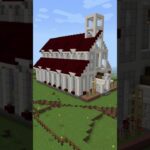 建築 – 教会建てるわ | Minecraft #shorts