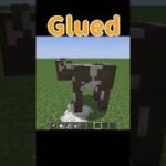 【Minecraft】MOBをその場で足止めする接着剤を接地できるアイテムを追加するMOD『Glued』を紹介！！【MOD紹介】#shorts