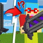 【マイクラ】建築した武器がそのまま手に入る世界でガチャPVPしたらヤバすぎた！？