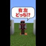 右左どっち？ネザー素材で建築してみた！ #Shorts #マイクラ #おおはらMEN