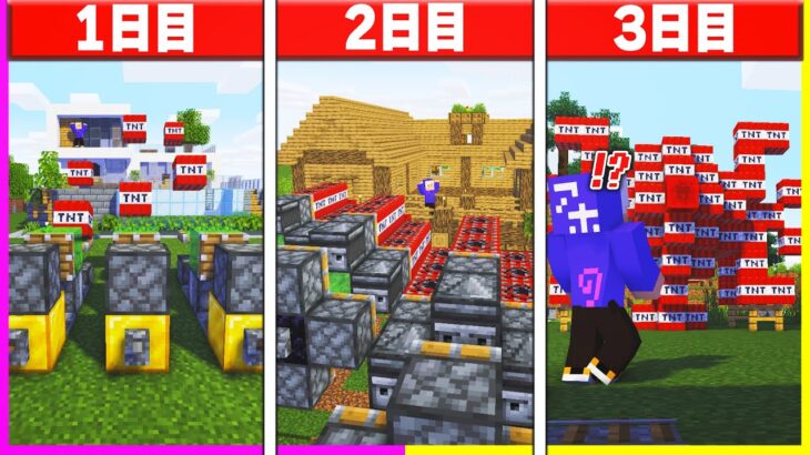 毎日TNTキャノンで殺してたらいつブチぎれるか検証🤭【まいくら/マインクラフト】