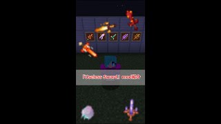 【マインクラフト】「Useless Sword」mod紹介 #shorts