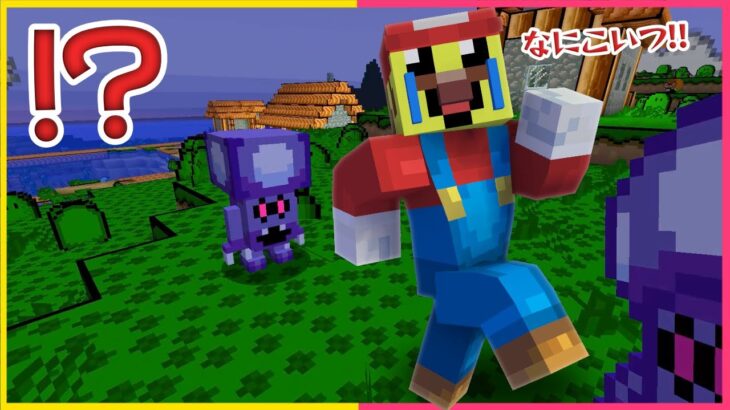 サボりをマリオの世界に閉じ込めてみた！😱【まいくら・マインクラフト】