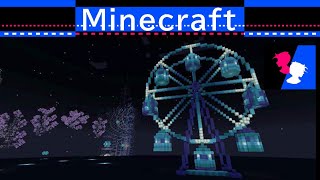 幻想的な風景002　夜の小さな観覧車 【マインクラフト1.19】Minecraft　マイクラ　建築
