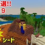 【マイクラ神シード】５つのバイオームと村のある孤島にスポーン！。これだけでも楽しめる。初心者も必見です！(019)【統合版1.19.31】