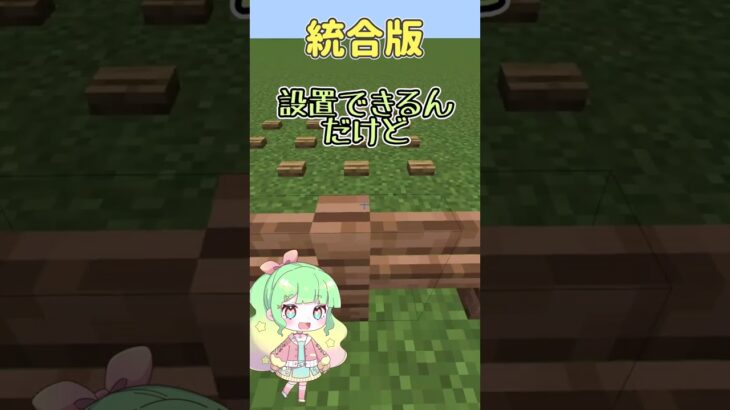 1.19統合版とJAVA版の違いしってるかな！？豆知識【マイクラ】#shorts