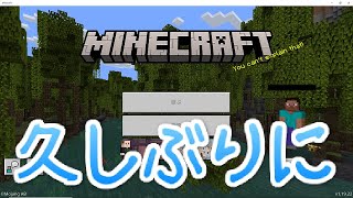 【マイクラ統合版】久しぶりに既フレのみのマイクラ#19【マインクラフト】