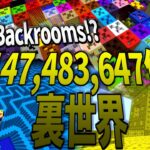 公式版Backrooms!?2,147,483,647個の裏世界を追加する無限のマイクラをやってみたらヤバすぎた!!!-マインクラフト【Minecraft】【20w14∞】