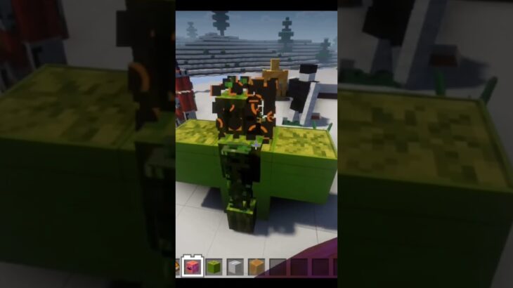 Honey Golem Lego Minecraft World.#shorts #minecraft