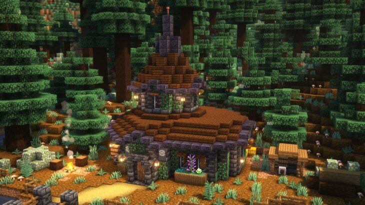 Minecraft : 森の中の小さな家の建て方