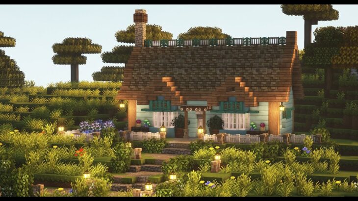 【Minecraft】小さなサバイバルハウス　マインクラフト建築