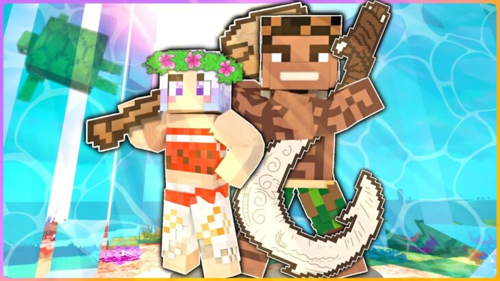 海に愛された女の子！？宝物をめぐって戦った結果！！！【マイクラ/まいくら/Minecraft】