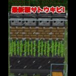 超最新版！簡単サトウキビ収穫機【マイクラ】【Minecraft】