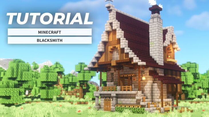 Minecraft: How To Build A Medieval Blacksmith (fantasy Build)