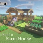 Minecraft 建築：如何蓋一個簡單的農舍！│How to build a farm house【秘密himitsu】│마인크래프트 건축│マイクラ建築│我的世界│【其他建築】#1