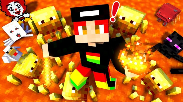 ネザーにマクドナルドをつくれ！🍟Ⓜ️🍟(ブレイズトラップ)【マインクラフト/まいくら】Part55