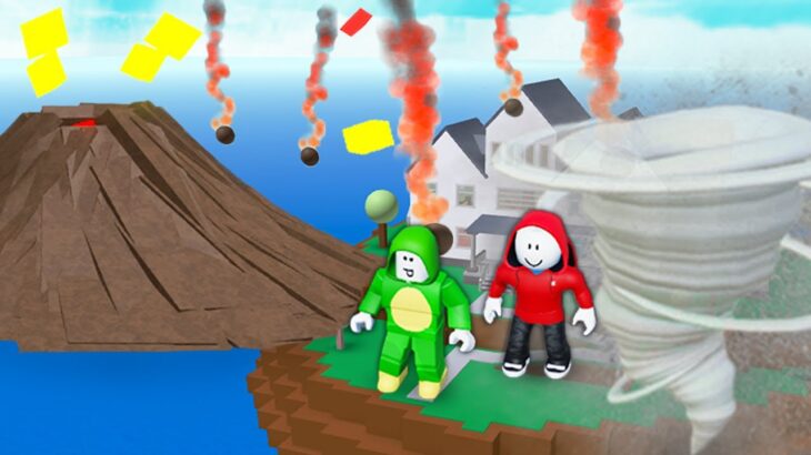 災害が起こる島を本気でクリアしようとした結果！？【ROBLOX・ロブロックス】