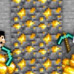 【プロVS初心者】メサの地下で金を大量ゲットするのはどっち？！PART302【マイクラ】