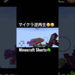 #minecraftshorts(Minecraft)マイクラ逆再生😁😂#shorts