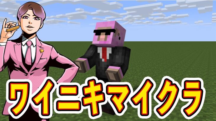 【ワイニキマイクラ】ワイニキが力を合わせてエンドラ？！！！