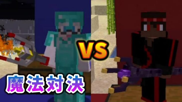 【魔法対決1/3】ハリーポッターに俺はなる！！#shorts #マインクラフト #ぴんとぽん #マイクラ #MOD