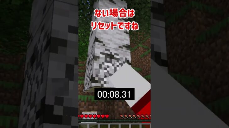 【36秒11】マイクラなんでもありRTA【マイクラ】#Shorts