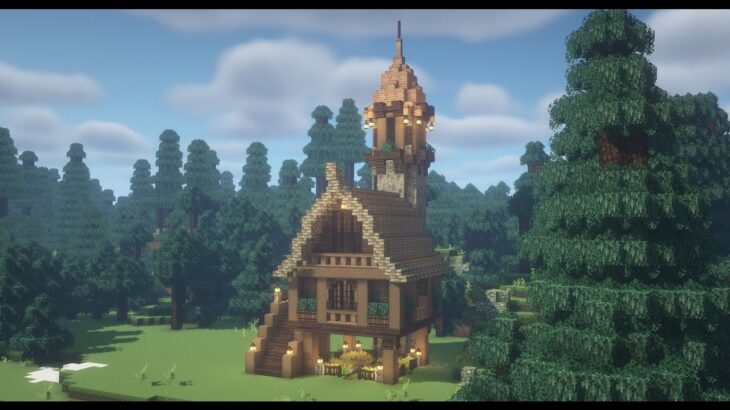 【Minecraft】小さなサバイバルハウスをオシャレに見せる　マインクラフト建築