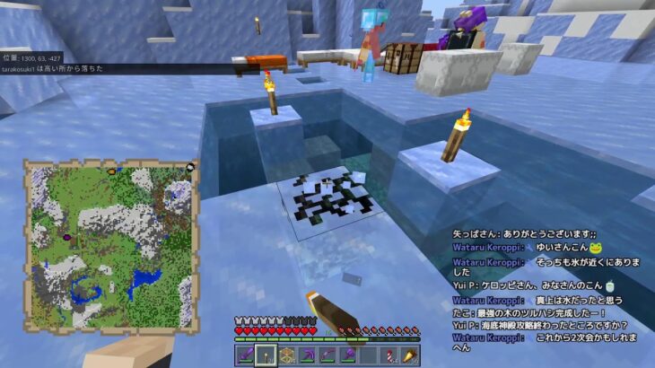 [Minecraft] ゼロから始めるサバイバル生活 [参加型] ♯18 洋館見つけたい！建築したい！