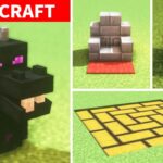 [Minecraft] 20+ Mini Build Hacks & Tricks!